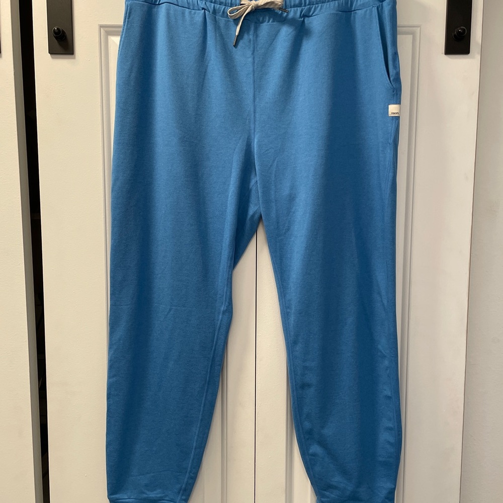 Vuori Light Blue Performance Jogger